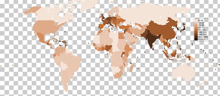 Population Density World Map Human Overpopulation PNG, Clipart, Animal Figure, Area, Art, Cattle Like Mammal, Demography Free PNG Download