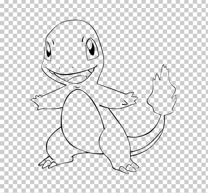Charmander Coloring Book Charmeleon Black And White Line Art PNG, Clipart, Arm, Black, Black And White, Bulbasaur, Cartoon Free PNG Download