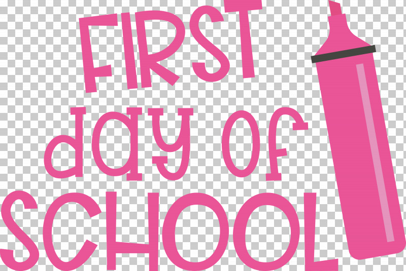 First Day Of School Education School PNG, Clipart, Education, First Day Of School, Geometry, Line, Logo Free PNG Download