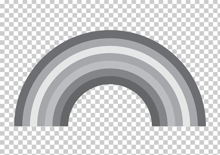 Rainbow Black And White Color Grey PNG, Clipart, Angle, Arch, Automotive Tire, Black And White, Bookmark Template Free PNG Download
