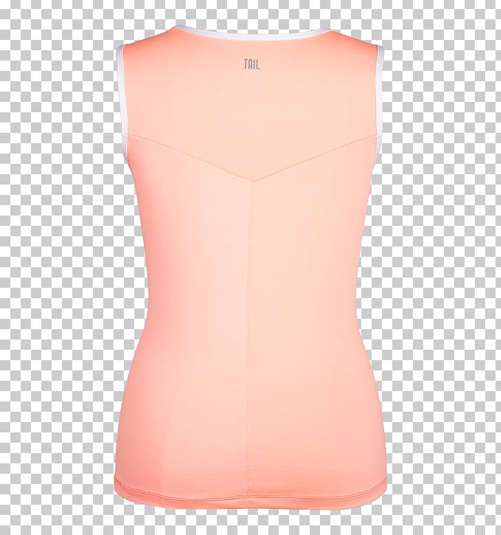 Sleeveless Shirt Shoulder Blouse PNG, Clipart, Blouse, Clothing, Joint, Neck, Orange Free PNG Download