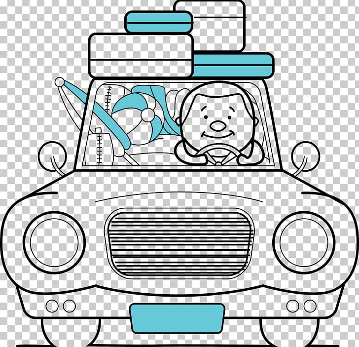 Car Travel PNG, Clipart, Automotive Design, Baggage, Black And White, Car, Child Free PNG Download