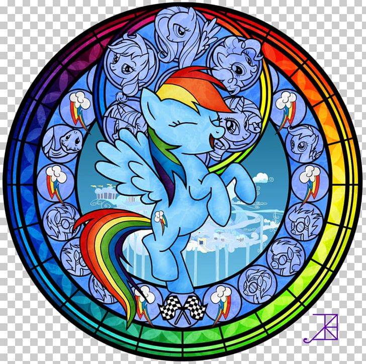 Rainbow Dash Pony Stained Glass PNG, Clipart, Area, Color, Cutie Mark Crusaders, Deviantart, Glass Free PNG Download