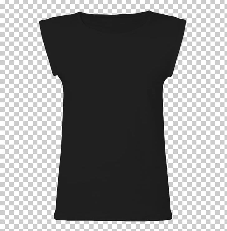 T-shirt Shoulder Sleeveless Shirt Dress PNG, Clipart, Black, Black M, Chiffon, Clothing, Dress Free PNG Download