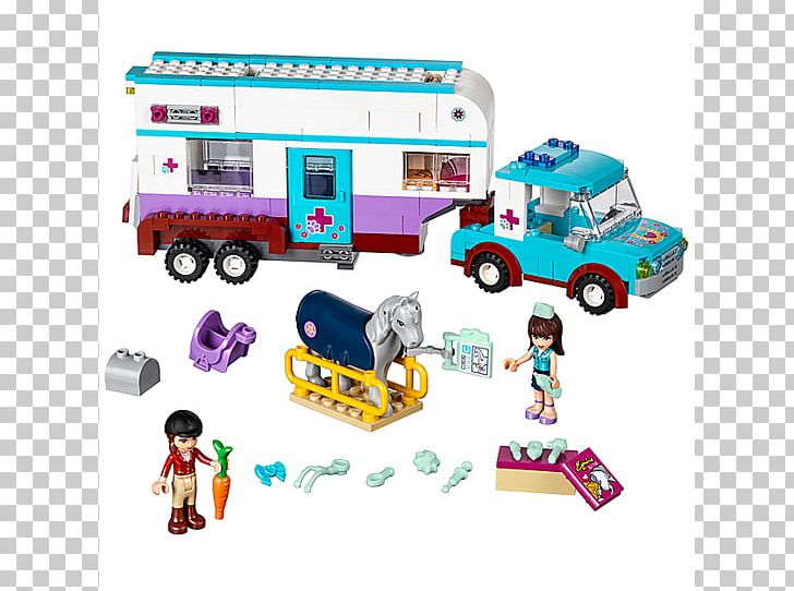 LEGO 41125 Friends Horse Vet Trailer LEGO Friends Pony PNG, Clipart,  Free PNG Download