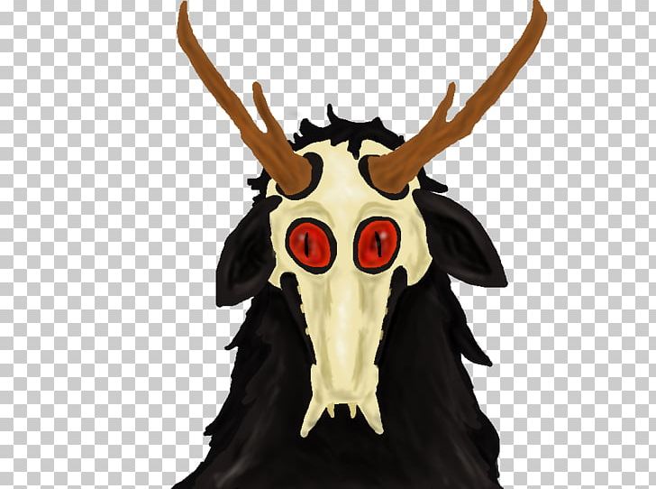 Cattle Legendary Creature Skull Demon PNG, Clipart, Bone, Cartoon, Cattle, Cattle Like Mammal, Character Free PNG Download