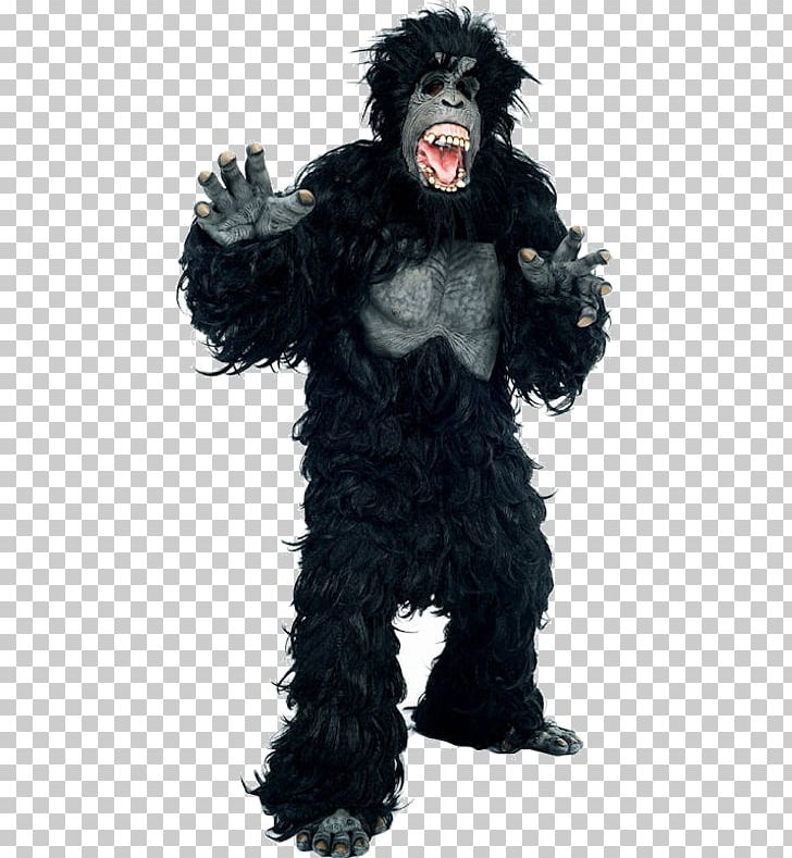 Gorilla Suit Costume Orangutan Mask PNG, Clipart, Animals, Ape, Black Gorilla, Black Russian Terrier, Costume Free PNG Download