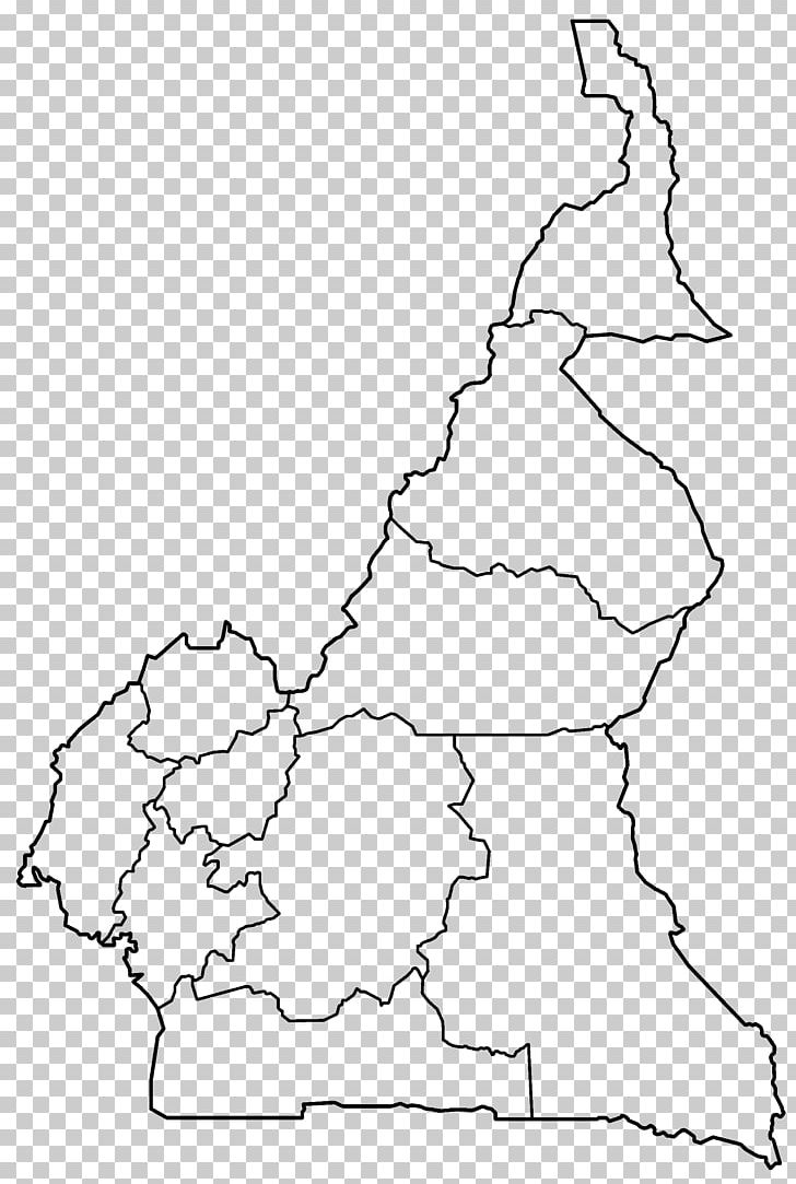 Regions Of Cameroon Map Wikimedia Commons Atlas Of Cameroon PNG, Clipart, Angle, Area, Atlas Of Cameroon, Black, Black And White Free PNG Download