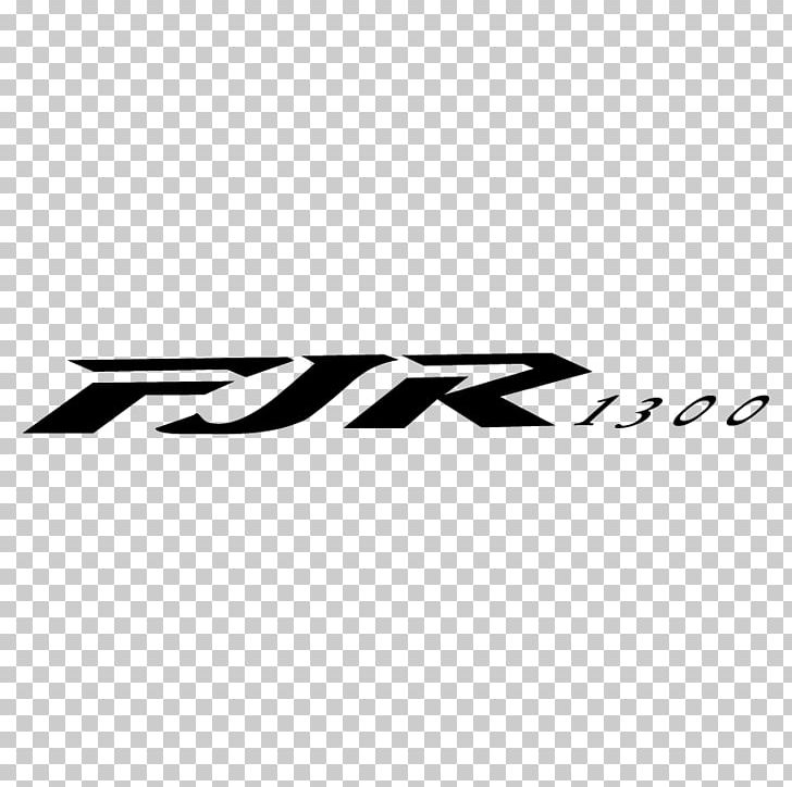 Brand Yamaha Motor Company Yamaha FJR1300 Sticker Motorcycle PNG, Clipart, Adhesive, Area, Black, Black And White, Brand Free PNG Download