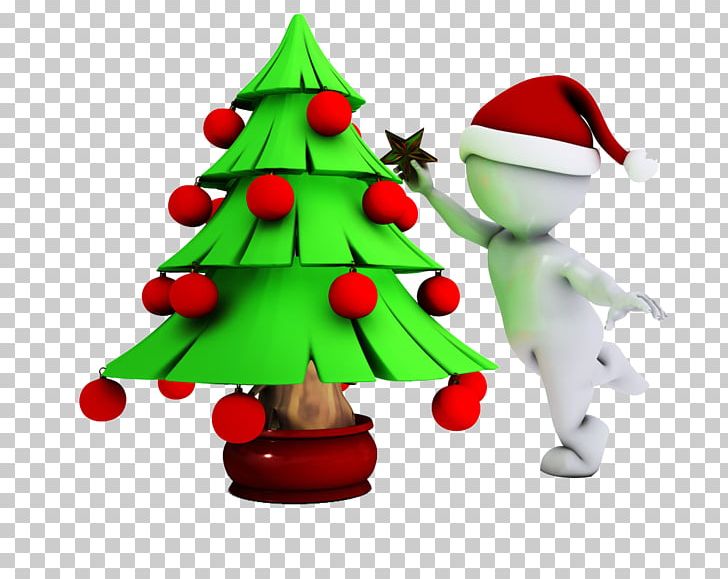 3D Computer Graphics Christmas Tree Illustration PNG, Clipart, 3d Computer Graphics, Cartoon, Christmas Border, Christmas Cartoon Characters, Christmas Decoration Free PNG Download