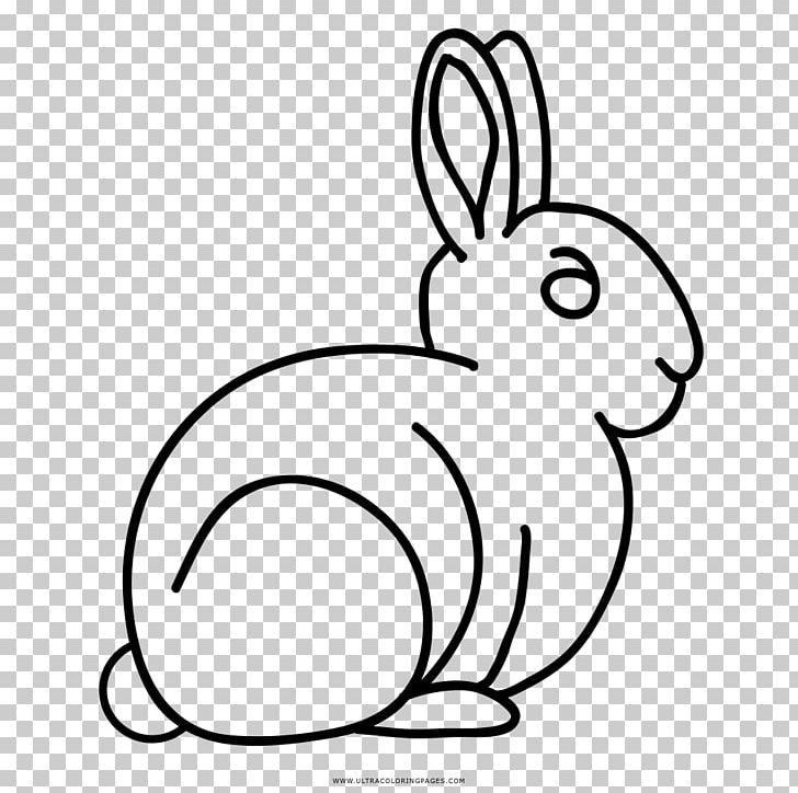 Domestic Rabbit Hare European Rabbit Coloring Book PNG, Clipart, Animals, Area, Artwork, Black And White, Cartoon Free PNG Download