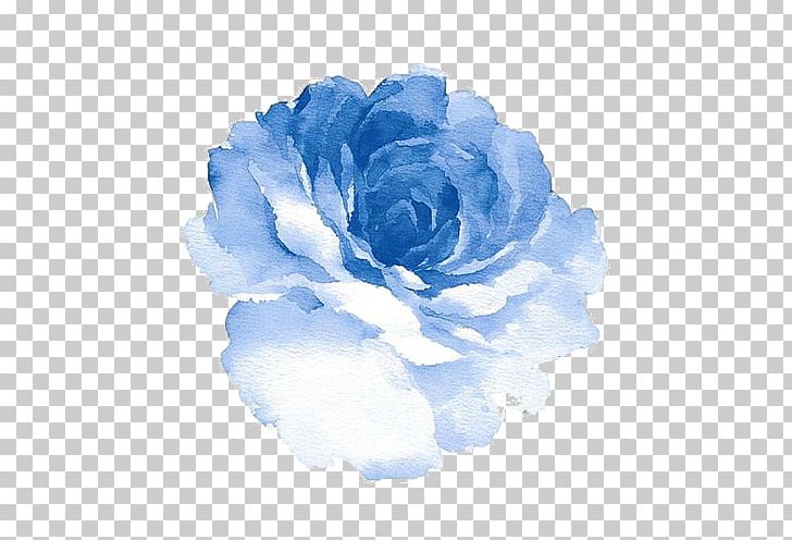 Watercolour Flowers Watercolor Painting Blue Rose PNG, Clipart, Art, Blue, Blue Rose, Color, Cut Flowers Free PNG Download