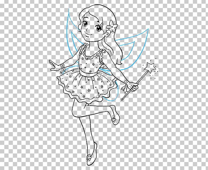 Fairy Drawing Painting Sketch PNG, Clipart, Angel, Arm, Art, Artwork, Black And White Free PNG Download