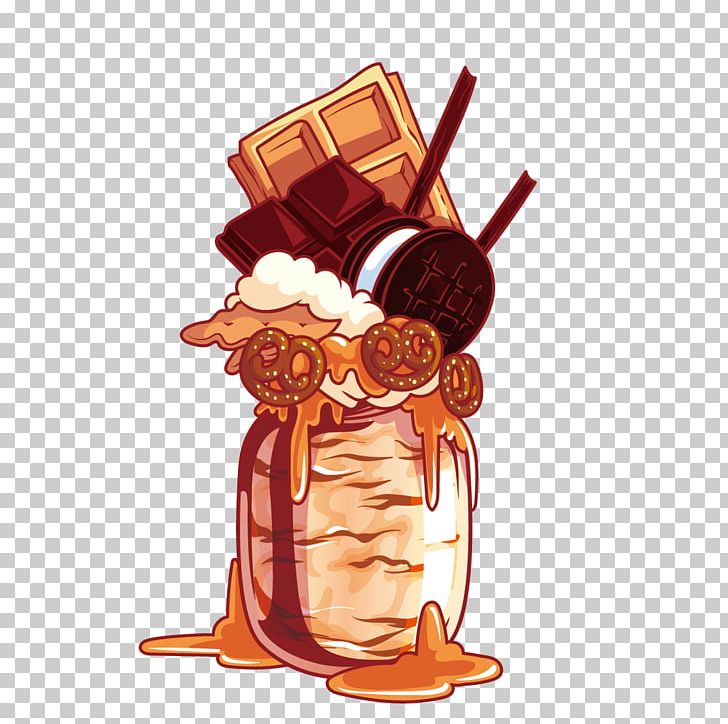 Chocolate Ice Cream Milkshake Cocktail Waffle PNG, Clipart, Biscuits, Candy, Caramel, Chocolate, Chocolate Ice Cream Free PNG Download