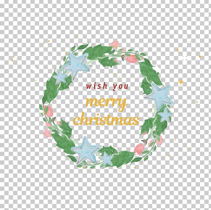 Watercolor Painting Christmas Wreath PNG, Clipart, Background Green, Big Picture, Border, Flower, Free Logo Design Template Free PNG Download