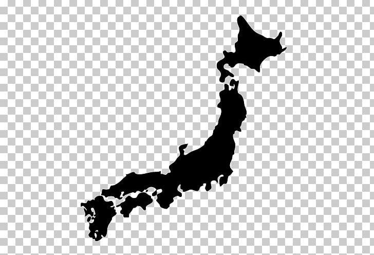 Japan Map PNG, Clipart, Black, Black And White, Blank Map, Carnivoran, Dog Like Mammal Free PNG Download