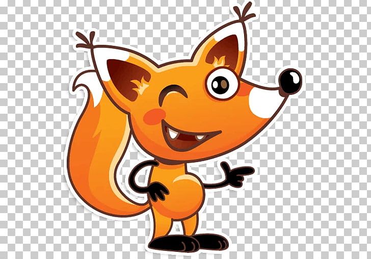 Sticker Red Fox Telegram Cartoon PNG, Clipart, Artwork, Bar, Carnivoran, Cartoon, Dog Like Mammal Free PNG Download