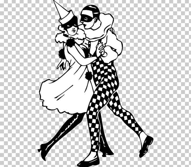 Harlequin Graphics Open Pierrot PNG, Clipart, Artwork, Black, Black And White, Clothing, Dance Free PNG Download