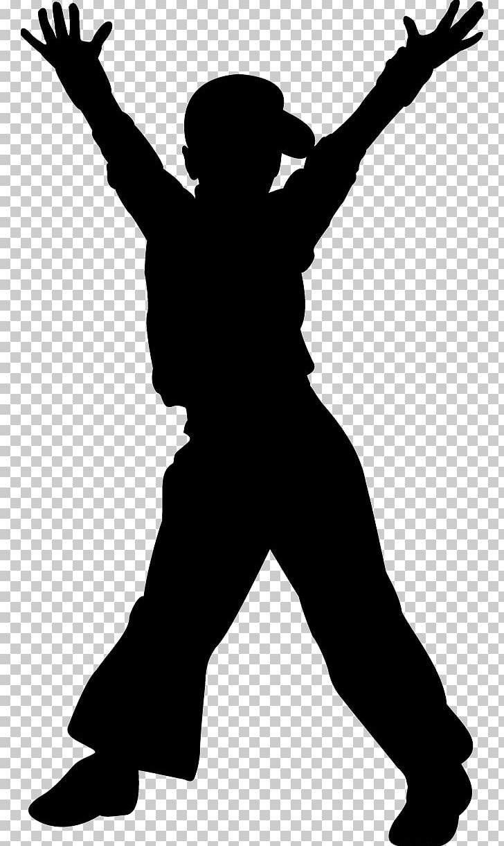 Silhouette Hip-hop Dance PNG, Clipart, Animals, Ballet, Black, Black And White, Child Free PNG Download