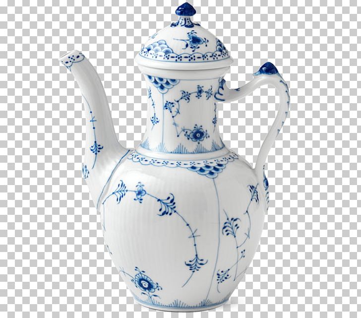 Jug Teapot Musselmalet Porcelain Royal Copenhagen PNG, Clipart, Blue And White Porcelain, Blue And White Pottery, Ceramic, Coffee Pot, Cup Free PNG Download