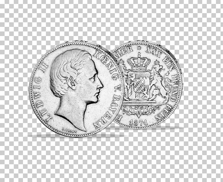 Coin Silver Vereinsthaler Ludwig II Of Bavaria PNG, Clipart, Coin, Currency, Ludwig Ii Of Bavaria, Money, Nickel Free PNG Download
