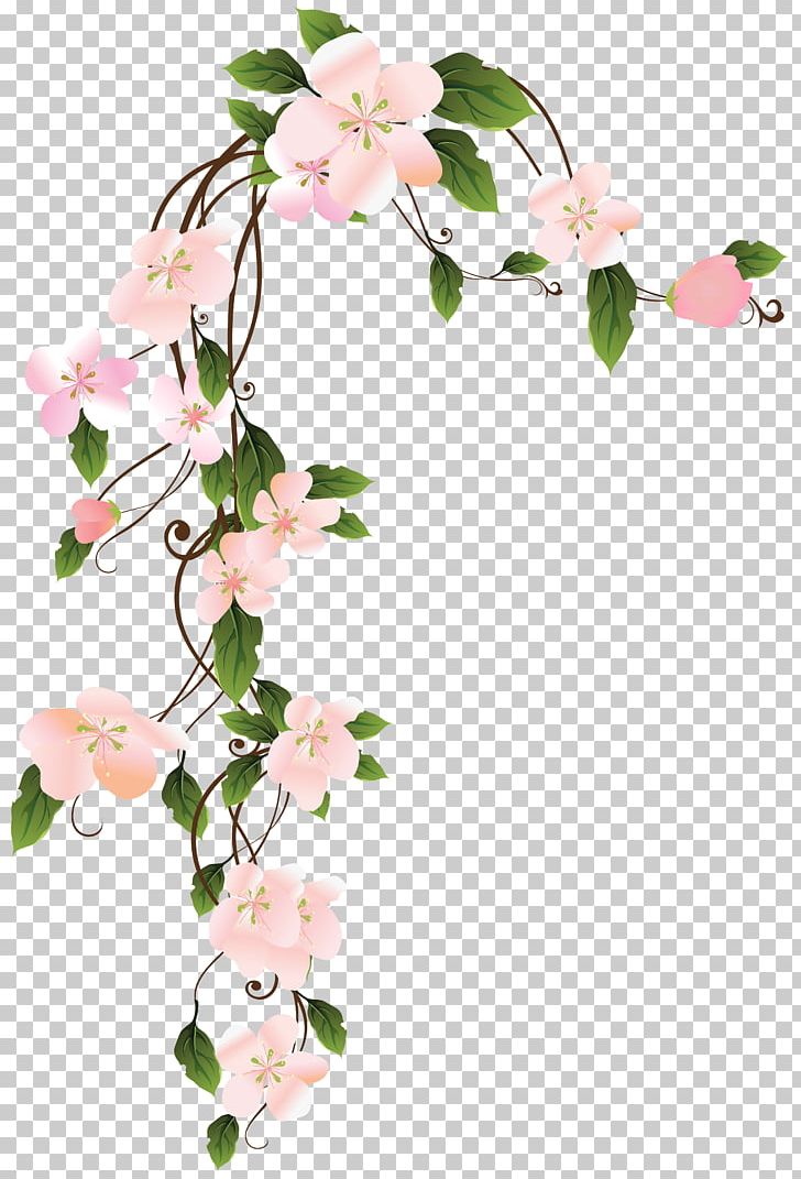 Flower Borders And Frames PNG, Clipart, Artificial Flower, Blossom, Borders And Frames, Branch, Cherry Blossom Free PNG Download