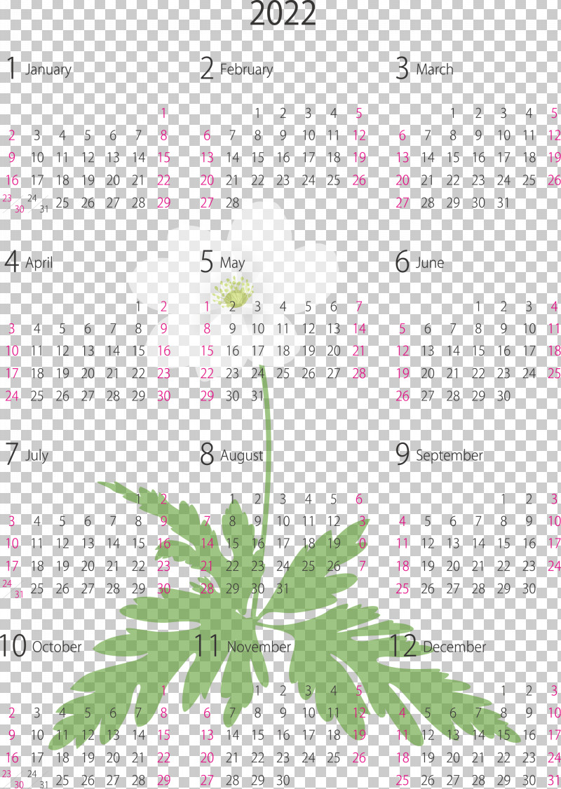 2022 Yearly Canlendar Printable 2022 Yearly Canlendar PNG, Clipart, Calendar System, Flower, Geometry, Line, Mathematics Free PNG Download