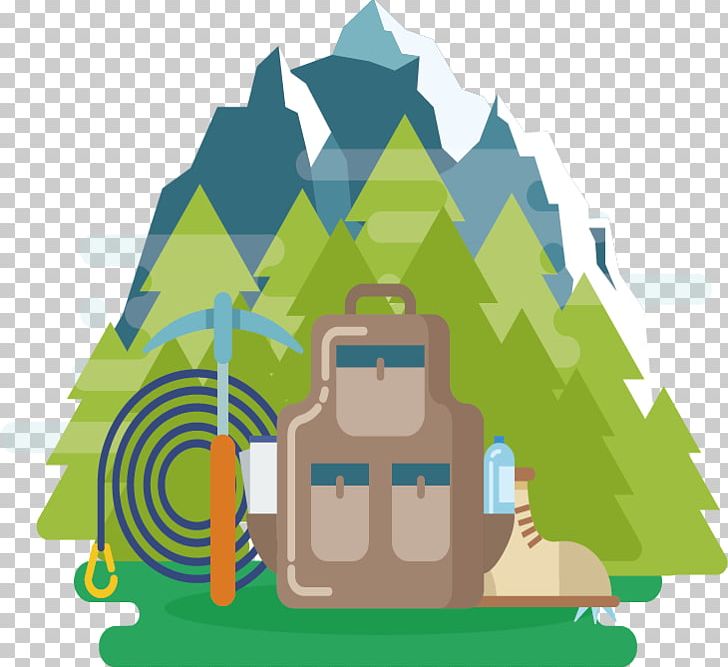 Mountaineering Bidezidor Kirol Tourism PNG, Clipart, Backpack, Bidezidor Kirol, Cartoon, Coniferous Forest, Field Free PNG Download