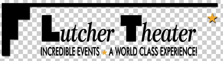 Lutcher Theater Stark Foundation West Lutcher Drive East Lutcher Drive Logo PNG, Clipart, Angle, Black, Black And White, Brand, Graphic Design Free PNG Download