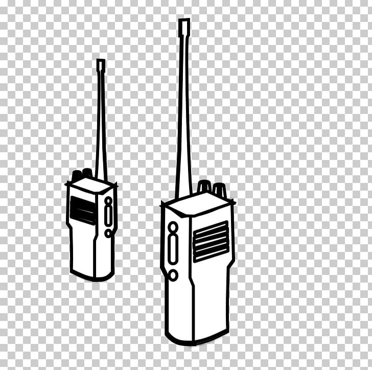 Walkie-talkie Mobile Phone PNG, Clipart, Black And White, Cartoon, Clip Art, Mobile Phone, Monochrome Free PNG Download