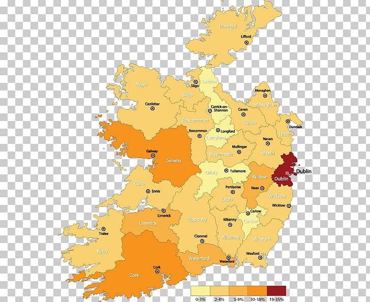 Counties Of Ireland Road Map PNG, Clipart, Area, Blank Map, Counties Of Ireland, County, Ecoregion Free PNG Download