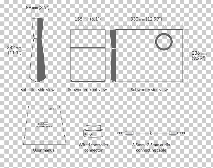 Edifier M3200 Loudspeaker Computer Speakers Headphones PNG, Clipart, Angle, Area, Audio, Audio Signal, Black And White Free PNG Download