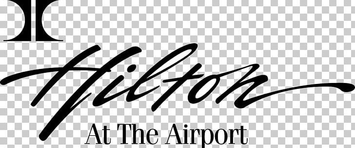 Las Vegas Hilton Hotels & Resorts Graphics Logo Hilton Worldwide PNG, Clipart, Area, Black, Black And White, Brand, Calligraphy Free PNG Download
