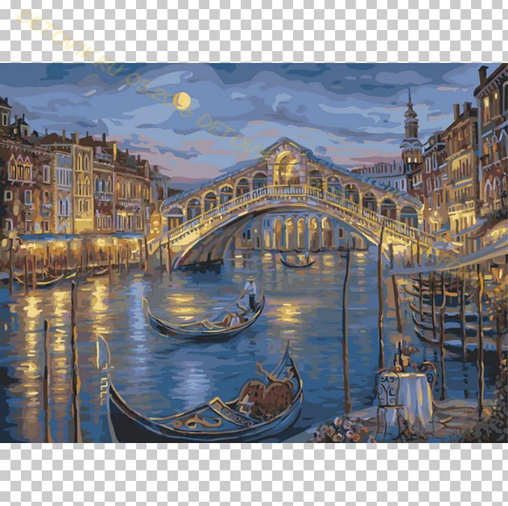 Venice Oil Painting Oil Painting Art PNG, Clipart, Art, Canal, Canvas, Canvas Print, Drawing Free PNG Download