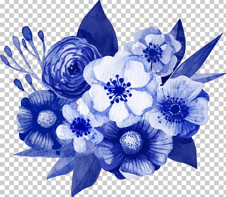 Flower Bouquet Floral Design Blue Tulip PNG, Clipart, Blue, Blue, Blue Background, Blue Flower, Color Free PNG Download