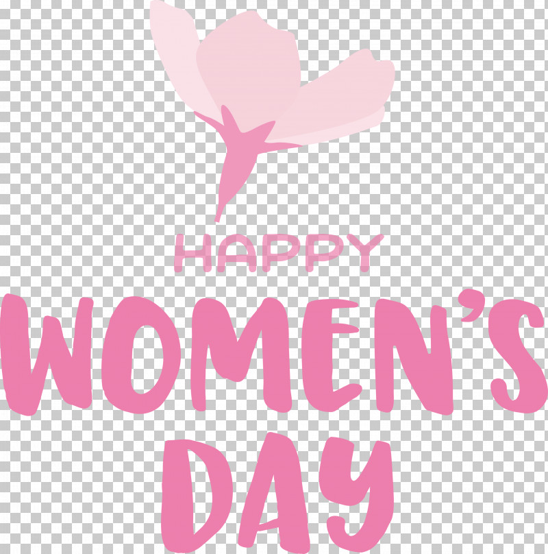 Happy Women’s Day Women’s Day PNG, Clipart, Flower, Logo, Meter, Petal Free PNG Download