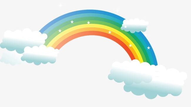 Rainbow PNG, Clipart, Baiyun, Clouds, Rainbow, Rainbow Clipart, Rainbow Clipart Free PNG Download