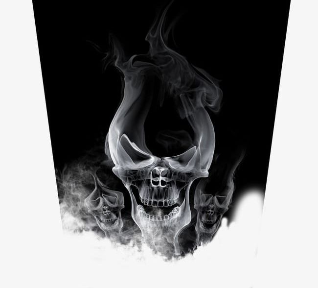 Black Smoke Skull Design PNG, Clipart, Abstract, Backgrounds, Black, Black Clipart, Black Color Free PNG Download