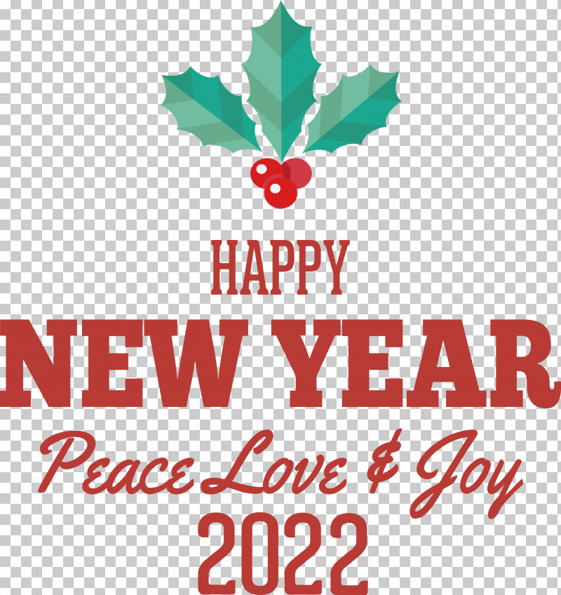 Happy New Year 2022 2022 New Year PNG, Clipart, Fruit, Leaf, Line, Logo, Plant Free PNG Download