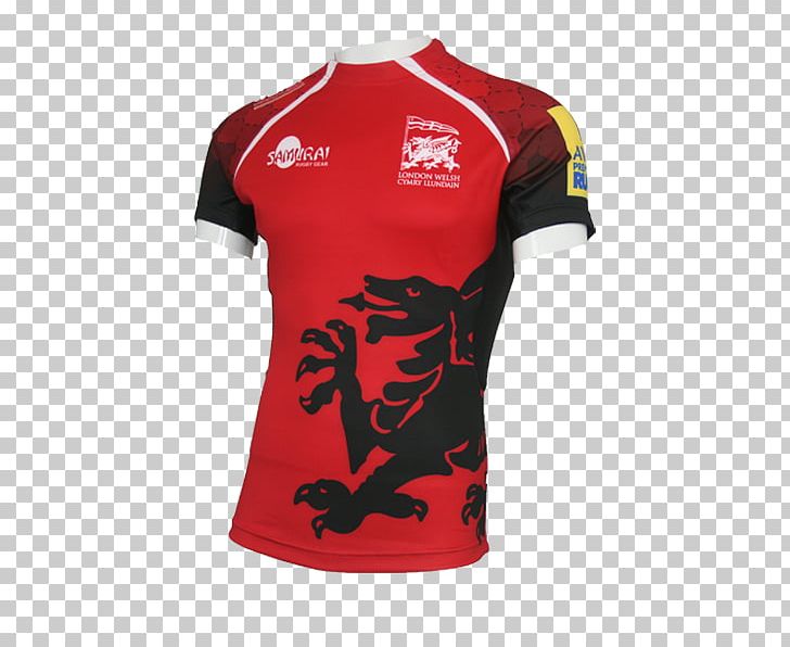 London Welsh RFC Wales National Rugby Union Team Jersey T-shirt London Scottish F.C. PNG, Clipart, Active Shirt, Canterbury Of New Zealand, Clothing, Irish Rugby, Jersey Free PNG Download