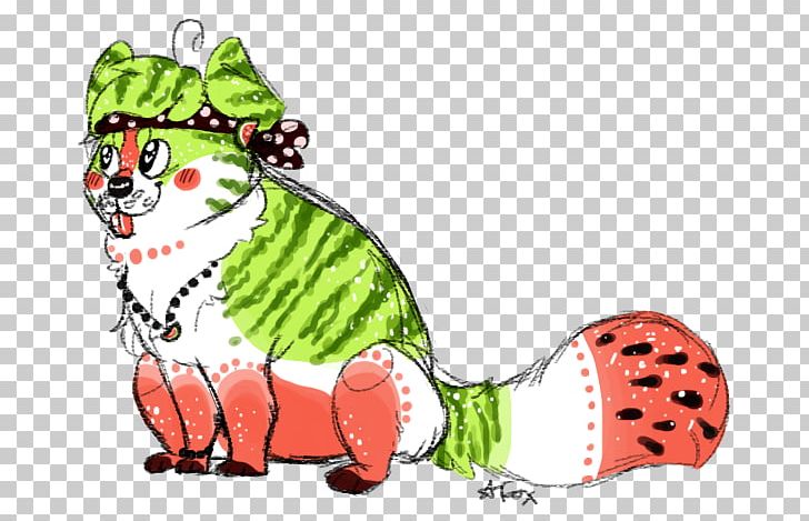 Watermelon Cat Illustration Fauna PNG, Clipart, Amphibian, Amphibians, Artwork, Carnivoran, Cartoon Free PNG Download