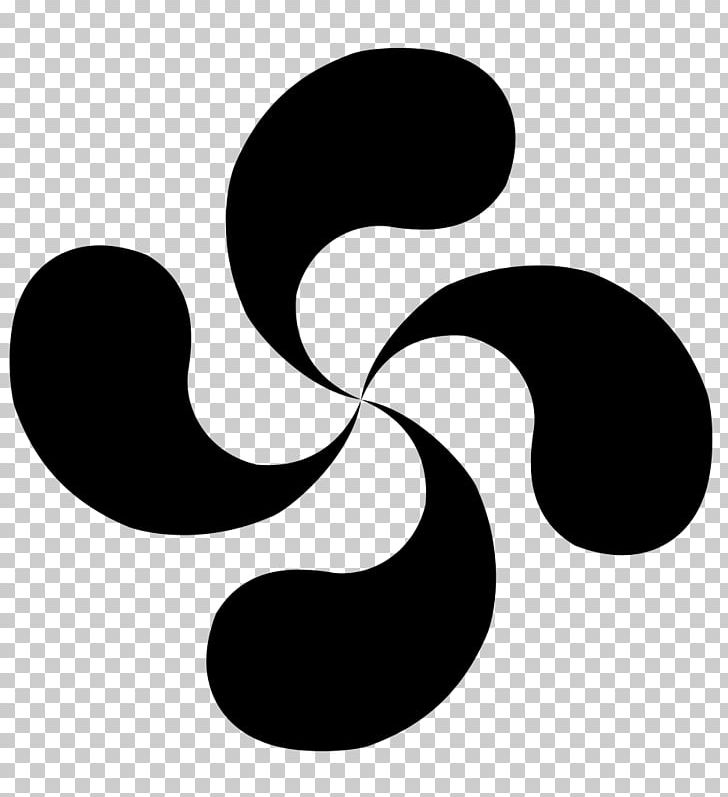 Basque Country Lauburu Swastika Symbol Cross PNG, Clipart, Basque, Basque Country, Basques, Black, Black And White Free PNG Download