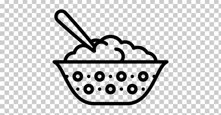 Porridge Breakfast Food Oatmeal Computer Icons PNG, Clipart, Area, Black And White, Breakfast, Computer Icons, Dinner Free PNG Download