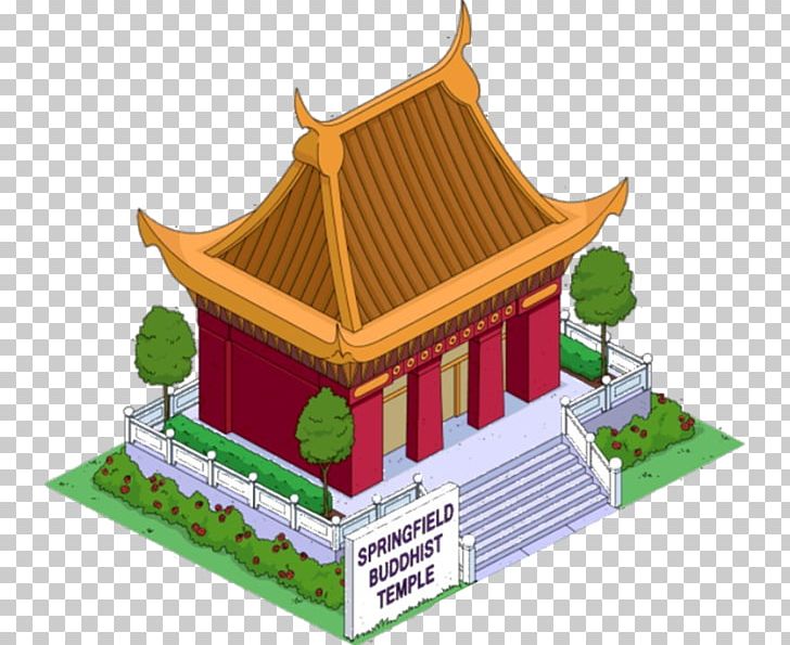 Buddhist Temple The Simpsons: Tapped Out Buddhism PNG, Clipart, Buddhism, Buddhist Temple, Building, Chinese Architecture, Chinese Temple Free PNG Download
