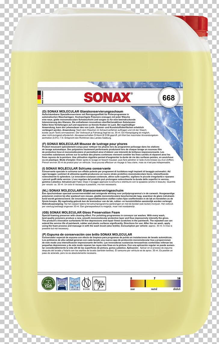 Car Sonax Liquid Chemistry Autokosmetika PNG, Clipart, Autokosmetika, Automotive Fluid, Car, Chemistry, Cleaning Free PNG Download