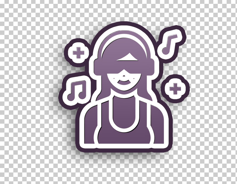 Occupation Woman Icon DJ Icon PNG, Clipart, Dj Icon, Head, Label, Logo, Occupation Woman Icon Free PNG Download