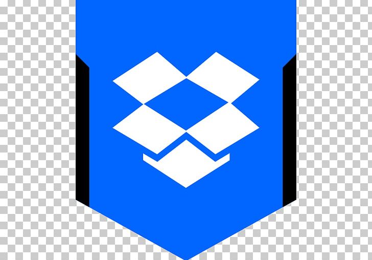 Dropbox Computer Icons Social Media File Hosting Service OneDrive PNG, Clipart, Angle, Area, Blue, Box, Brand Free PNG Download