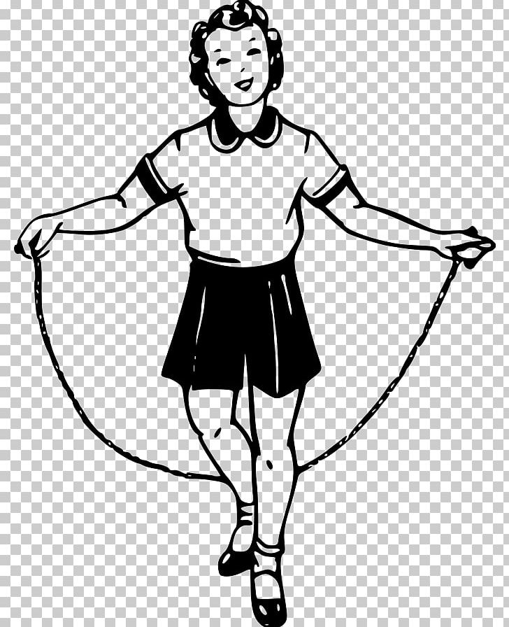 Jump Ropes Jumping Exercise PNG, Clipart, Abdomen, Arm, Black, Black And White, Exercise Free PNG Download