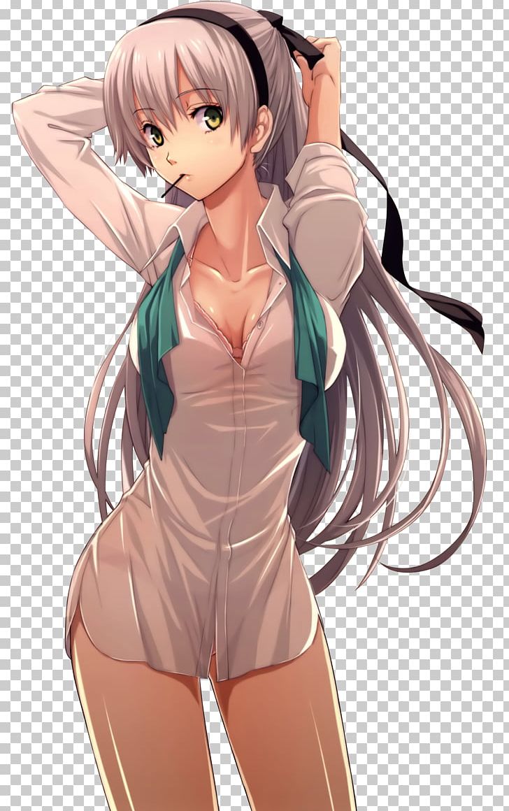 Anime Mangaka PNG, Clipart, Anime, Anime Girl, Arm, Black Hair, Brassiere Free PNG Download