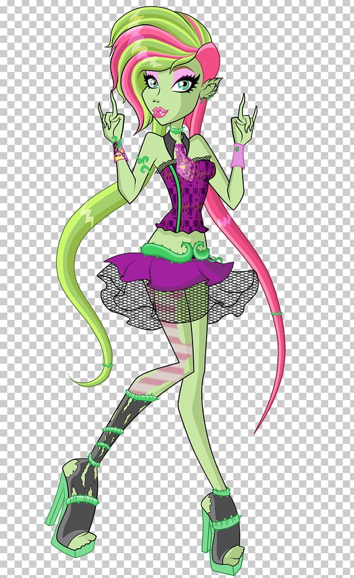 Monster High Doll Venus Flytrap Drawing PNG, Clipart, Art, Costume, Costume Design, Doll, Drawing Free PNG Download
